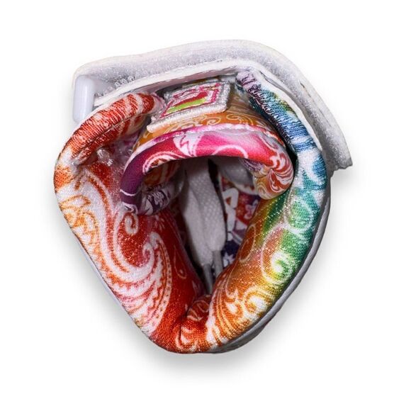 Fila Vulc 13 Rogue Tie-Dye Sneakers White / Multicolor 7FM01773-169 Toddler 5 - Picture 9 of 11